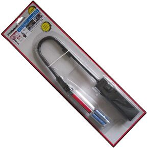 Steelman 24-inch Lighted Inspection Mirror Tool, Flexible Shaft with Thumb Controls, Magnified Adjustable Mirror