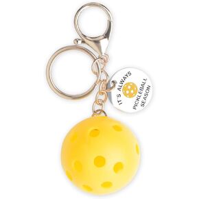 Pickleball Keychain Gifts for Women Men Sports Accessories for Backpack Pickleball Charms for Girl Boy Best Friend