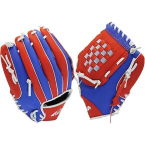 Youth Softball Glove 10.5 inch,Baseball Mitt for Girls and Toddlers, Baseball Glove Left Hand Gloves for Ages 6-10, Soft Mitt Right Hand Throw Pink Zero Grip Infielder's Mitt