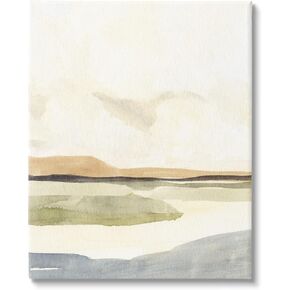 Stupell Industries Scenic River Landscape Sky Canvas Wall Art, Design by Annie Warren