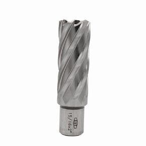 HSS M2AL Annular Cutter 2" DOC with 3/4" Weldon Shank for Magnetic Drill Press by EST (D15/16" X 2")