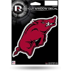 Rico Industries NCAA Arkansas Razorbacks Die Cut Vinyl Decal