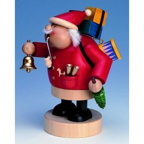 German Incense Smoker Santa Claus - 18 cm / 7 inch - KWO