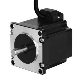 Nema 23 Stepper Motor 100MM Bipolar 4A 2.4Nm/339.84oz.in 1.8 Degree Nema23 57 Motor 2 Phase 4-Lead High Torque 3D Printer Motors for CNC Router Engraving Machine, 2.25x2.25x3.94inch