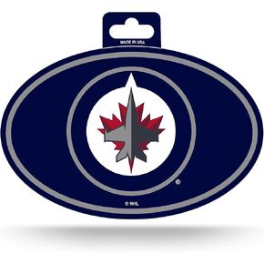 Rico Industries NHL unisex-adult Double Up Die Cut 2-Piece Sticker Sheet