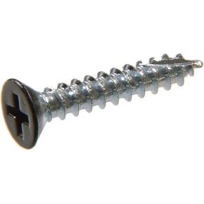 The Hillman Group 45405 9-Inch x 3-Inch Flat Phillips Wood Screw, Black, 15-Pack