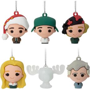 Hallmark National Lampoon's Christmas Vacation Mini Christmas Ornaments, Shatterproof, Set of 6