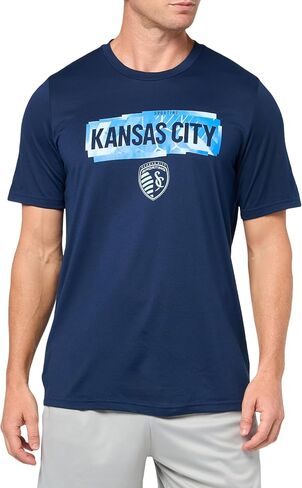 adidas Men's Sporting Kansas City Short Sleeve Pre-Game T-Shirt in Saudi Arabia
