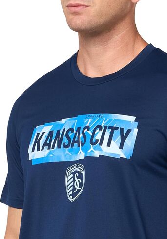adidas Men's Sporting Kansas City Short Sleeve Pre-Game T-Shirt in Saudi Arabia