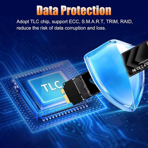 1 تيرابايت SSD لجهاز Apple MacBook Pro 2016 2017 A1708 EMC 2978/3164 شريط غير يعمل باللمس، واجهة Mac الأصلية M.2 NVMe PCIe 3.0 قرص صلب بديل (نظام التشغيل MacOS مثبت مسبقًا) in Kuwait