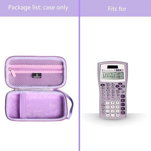Hard Travel Case Replacement for Texas Instruments TI-30X IIS 2-Line Scientific Calculator, Case Only (Blue) in Saudi Arabia