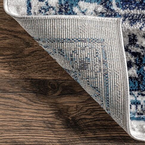 nuLOOM Maryanne Transitional Medallion Accent Rug, 3x5, Blue in Saudi Arabia
