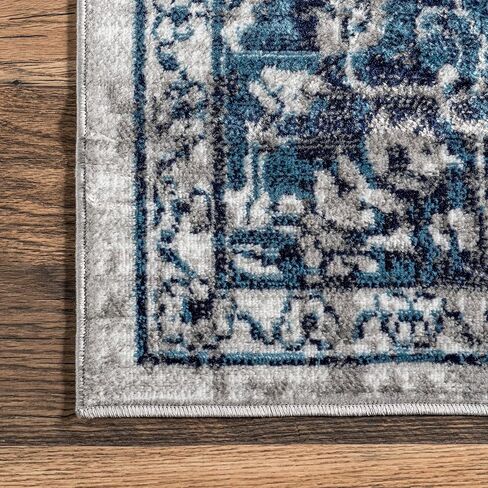 nuLOOM Maryanne Transitional Medallion Accent Rug, 3x5, Blue in Saudi Arabia