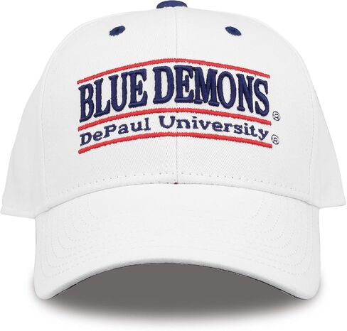 قبعة Duquesne Dukes للجنسين من الرابطة الوطنية لرياضة الجامعات بالولايات المتحدة (NCAA) بتصميم شريط الألعاب، بيضاء، قابلة للتعديل in Saudi Arabia
