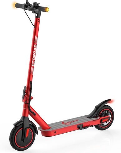 Electric Scooter EC6, 350W Motor & 19 MPH Adults Commuting Scooters, 12-15 Miles Long Range Electric Kick Scooters, 8.5" Pneumatic Tires Lightweight Foldable E-Scooter for Commuter (Gray) in Saudi Arabia