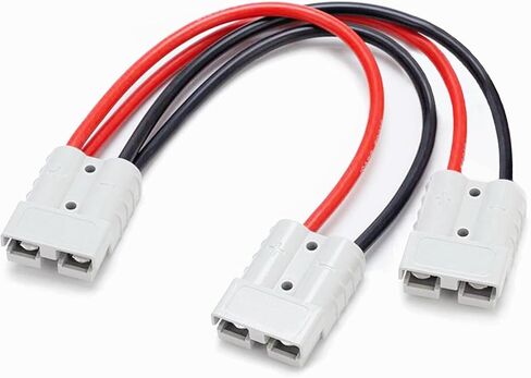 Anderson 50A Quick Connect Plug Battery Charging Alligator Replacement Battery Clip Cable for Car, Golf Cart, Motorcycle, Forklift Battery Charging.(Anderson Clip 1M) in Saudi Arabia
