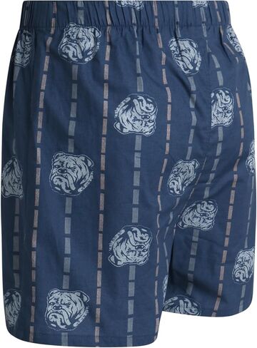 Lucky Brand Men's Underwear - Classic Woven Boxers with Functional Fly (3 Pack), Size X-Large, PlaidSmoked Pearl PrintJet Black in Saudi Arabia