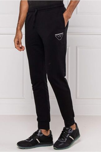 Emporio Armani Men's Thin Eagle Jogger with Cuffs in Saudi Arabia