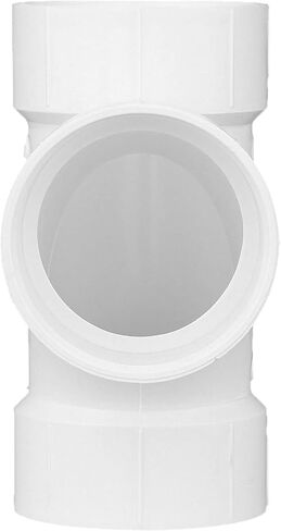 CHARLOTTE PIPE 3 DWV SANITARY TEE DWV (DRAIN, WASTE AND VENT) (1 Unit Piece) in Saudi Arabia