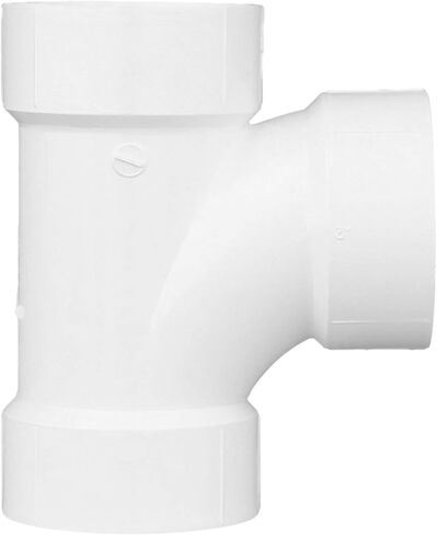 CHARLOTTE PIPE 3 DWV SANITARY TEE DWV (DRAIN, WASTE AND VENT) (1 Unit Piece) in Saudi Arabia