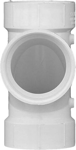 CHARLOTTE PIPE 3 DWV SANITARY TEE DWV (DRAIN, WASTE AND VENT) (1 Unit Piece) in Saudi Arabia