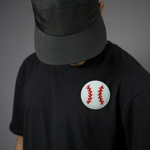 16Pcs Football Iron On Patches,Embroidery Patches Applique for Hats Backpacks Clothes T-Shirts Jackets Jeans DIY Accessories（8 Yellow+8 White） in Kuwait