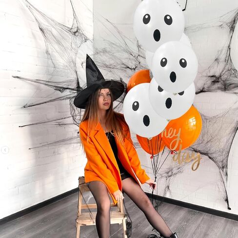 Halloween Skeleton Demon Latex Balloon, Suitable for Halloween, Cosplay Theme Party Decoration, Wedding Birthday Party Decoration(24 pcs) in Saudi Arabia