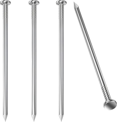 300PCS Hardware Nails, Wood Nails, Long Nails, Galvanized Concrete Wall Nail for Hanging Pictures and Woodworking, Cement Nails Suit for Drywall and Pine (1-1/2 In) in Saudi Arabia