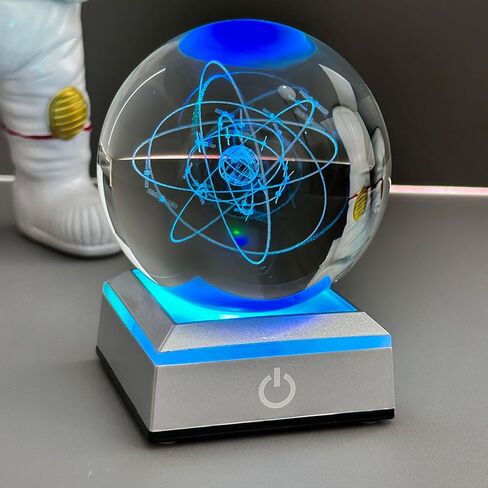 Multifunctional LED Light Base for Glass Art,Illuminated Display Stand for Crystals, Figurines, RGB Multicolor Lighting Pedestal, USB/Battery Operated in Saudi Arabia