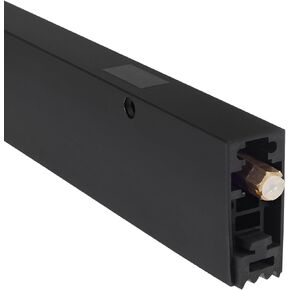 Automatic Door Bottom Door Seal - Acoustic Door Sweep - Heavy Duty, Surface Mounted - Black Anodized (32 Inches)