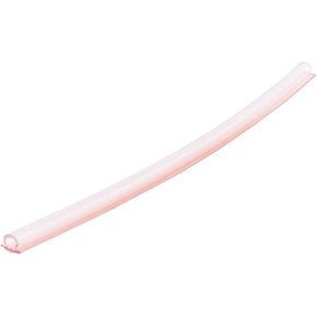 CRL Translucent Vinyl Bulb Seal with Pre-Applied Tape for 5/32" Gap - 95 in Long