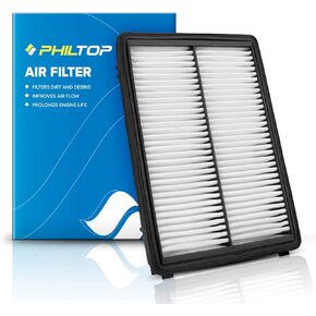 PHILTOP Engine Air Filter, EAF045 (CA11943) Replacement for Sedona (2015-2021), Santa Fe Sport (2017-2018)