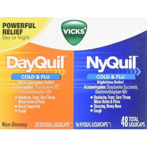 Vicks DayQuil & NyQuil Cold & Flu Combo Pack LiquiCaps Combo Pack