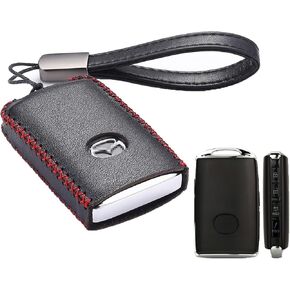 Key Fob Cover Compatible with Mazda (2020 – 2024) Mazda 3, Mazda 3 Hatchback, Mazda 6, CX-3, CX-30, CX-5, CX-50,CX-9, CX-90 2020-2024
