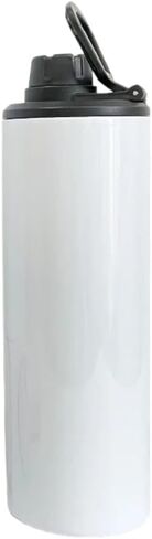 16oz Sports Water Bottle, Stainless Steel Water Bottle, Eco-Friendly Bottle,Leakproof Tumbler, Lock Lid, Insulated Tumbler, Durable Tumbler, Sublimation Bottle in Saudi Arabia