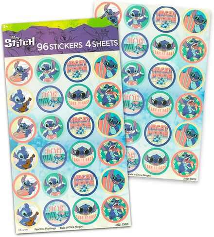 زجاجة مياه ديزني ليلو وستيتش للأطفال والبنات والأولاد - حزمة من 3 قطع من اللوازم المدرسية مع زجاجة مياه غرزة، وإنشاء كتاب ملصقات للوجه، والمزيد من أكواب ليلو وستيتش للأطفال in Kuwait