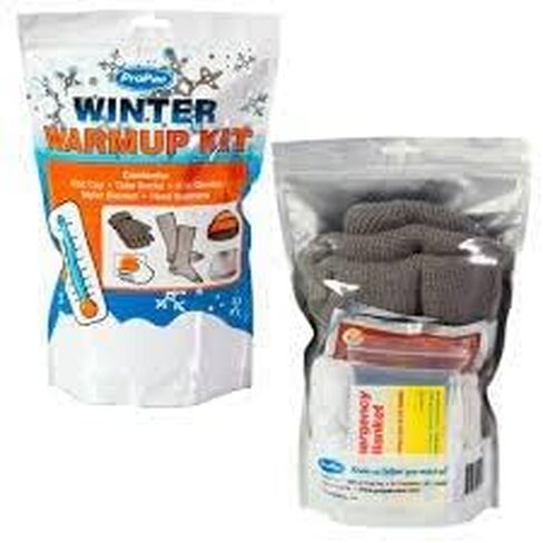 Emergency Winter Warmup Kit, Grey, Tan in Saudi Arabia