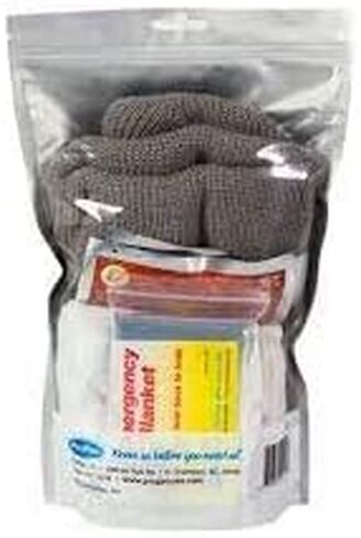 Emergency Winter Warmup Kit, Grey, Tan in Saudi Arabia