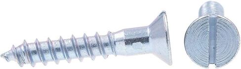 براغي خشبية Prime-Line 9199972، رأس مسطح، محرك مشقوق، #12 × 1-1/4 بوصة، مطلي بالزنك (50 حزمة) in Saudi Arabia
