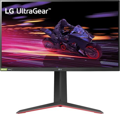 LG 27GP750-B 27" Ultragear FHD (1920 x 1080) IPS Gaming Monitor w/ 1ms Response Time & 240Hz Refresh Rate, NVIDIA G-SYNC Compatible with AMD FreeSync Premium, Thin Bezel, Tilt/Height/Pivot Adjustable in Kuwait