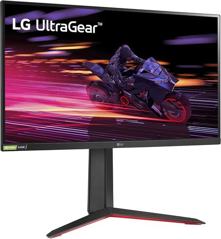 LG 27GP750-B 27" Ultragear FHD (1920 x 1080) IPS Gaming Monitor w/ 1ms Response Time & 240Hz Refresh Rate, NVIDIA G-SYNC Compatible with AMD FreeSync Premium, Thin Bezel, Tilt/Height/Pivot Adjustable in Kuwait