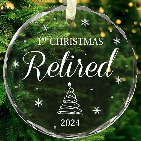 هدايا زينة التقاعد من BSQUIELE - هدايا زينة عيد الميلاد للتقاعد للنساء والرجال - هدايا المتقاعدين - التقدير، هدايا الوداع لزملاء العمل، الرئيس، المدير - السنة الجديدة، زينة شجرة عيد الميلاد in Kuwait