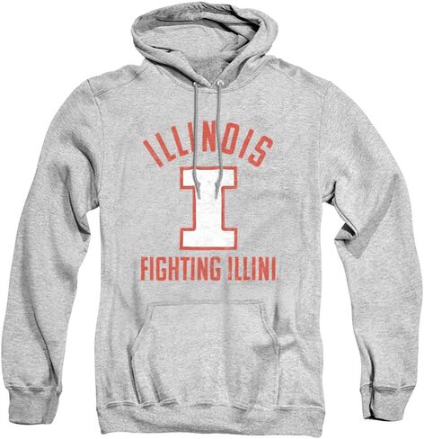 Official Uiuc Logo Unisex Adult Pull-Over Hoodie in Saudi Arabia