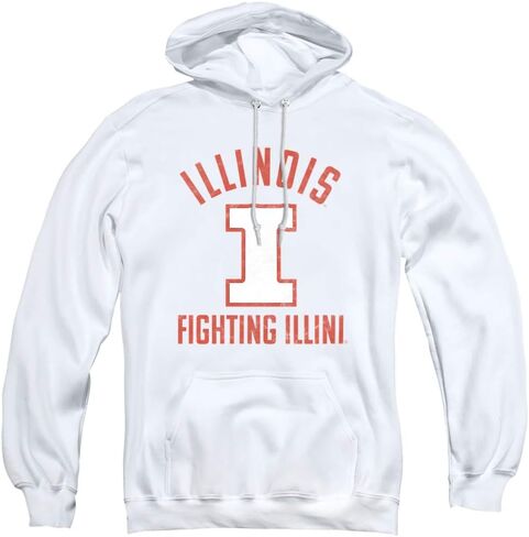 Official Uiuc Logo Unisex Adult Pull-Over Hoodie in Saudi Arabia