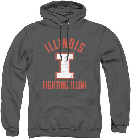 Official Uiuc Logo Unisex Adult Pull-Over Hoodie in Saudi Arabia