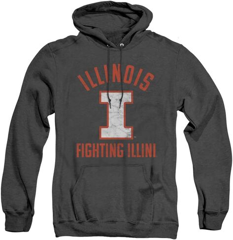 Official Uiuc Logo Unisex Adult Pull-Over Hoodie in Saudi Arabia