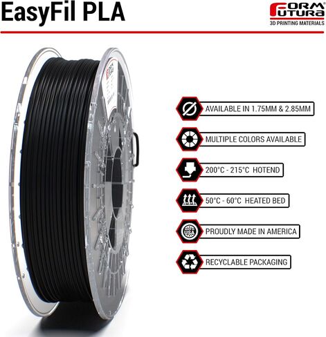 PLA Filament EasyFil PLA 1.75 ملم أزرق داكن 750 جرام خيوط طابعة ثلاثية الأبعاد in Saudi Arabia