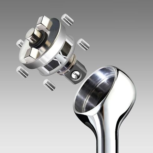 Zero Degree 38152 Ultra-Precise Gearless Ratchet – Nickel Plated High-Carbon Steel with ASME Certified Torque – Durable & Rust-Resistant – Perfect for Tight Spaces, 1/2" Drive in Saudi Arabia