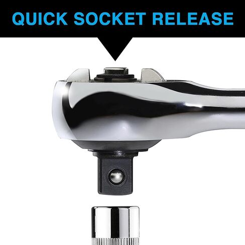 Zero Degree 38152 Ultra-Precise Gearless Ratchet – Nickel Plated High-Carbon Steel with ASME Certified Torque – Durable & Rust-Resistant – Perfect for Tight Spaces, 1/2" Drive in Saudi Arabia