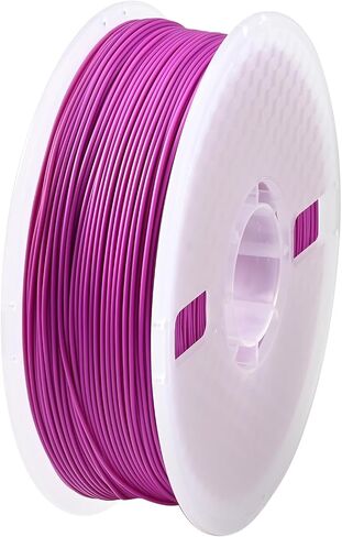 خيوط PLA 1.75 مم خيوط طابعة PLA ثلاثية الأبعاد، بكرة 1 كجم (2.2 رطل)، دقة الأبعاد +/- 0.02 مم، خيوط طباعة ثلاثية الأبعاد (أرجواني) in Saudi Arabia